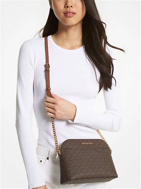 Jet Set Medium Leather Crossbody Bag – Michael Kors Pre